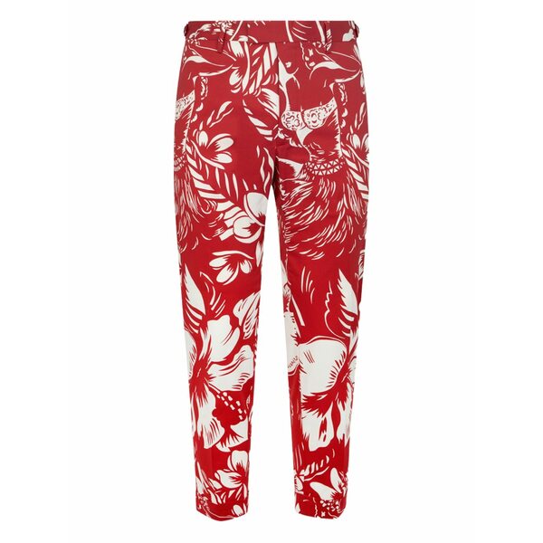 ディースクエアード メンズ カジュアルパンツ ボトムス Dancing flowers trousers Red｜asty