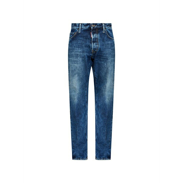 ディースクエアード メンズ デニムパンツ ボトムス Faded-effect jeans Blue|asty