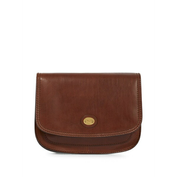 ザ・ブリッジ レディース ショルダーバッグ バッグ Leather shoulder bag Brown|asty