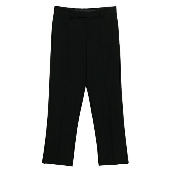 ヴェルサーチ メンズ カジュアルパンツ ボトムス Wool tailored trousers Black｜asty