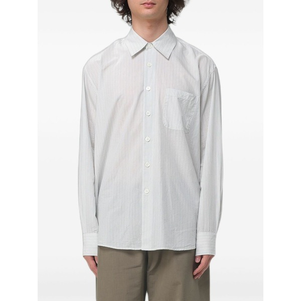 アワーレガシー メンズ シャツ トップス Above striped shirt White|asty