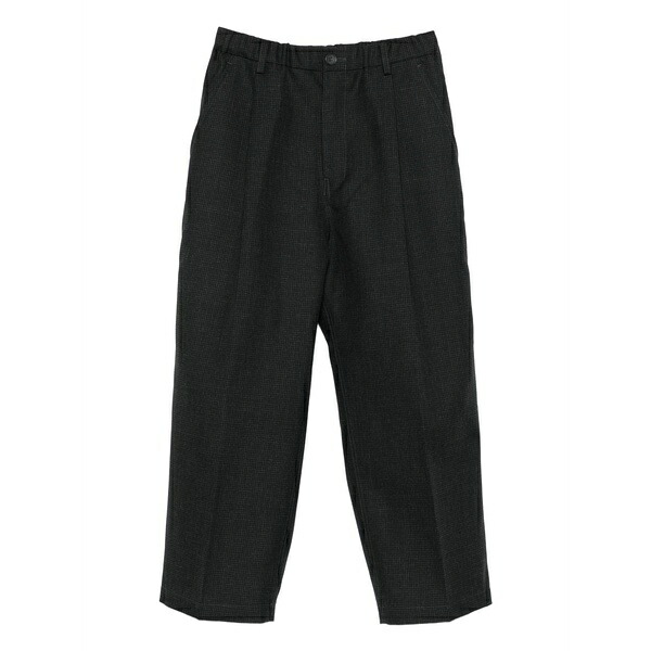 ソフィードール レディース カジュアルパンツ ボトムス Checked pleated trousers Grey|asty