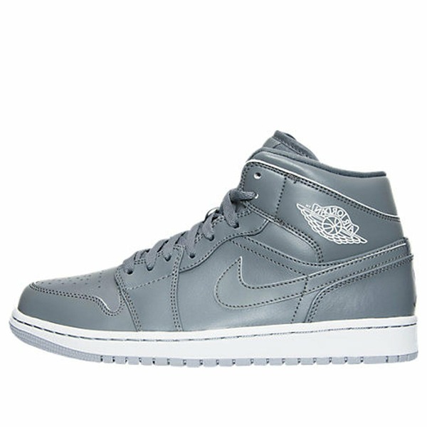 Jordan ジョーダン メンズ スニーカー  【Air Jordan 1 Mid \u0027Cool Grey\u0027 554724-031】  大きさ US_9.5(27.5糎)