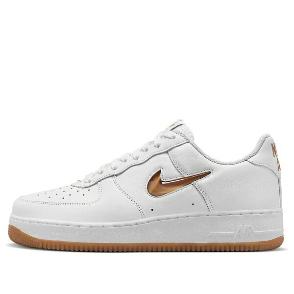 Nike ナイキ メンズ スニーカー 【Nike Air Force 1 Jewel 'Color of the Month White Bronze' FN5924-103】 サイズ US_9(27.0cm)｜asty