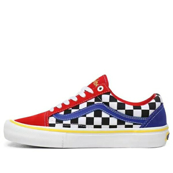Vans バンズ メンズ スニーカー  【Vans Brighton Zeuner x Old Skool Pro \u0027Red Checker Blue\u0027 VN000ZD4W89】  大きさ US_11(29.0糎)