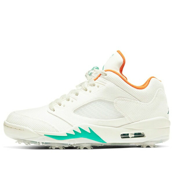 Jordan ジョーダン メンズ スニーカー  【Air Jordan 5 Low Golf NRG \u0027Lucky and Good\u0027 CW4204-100】  大きさ US_5.5(23.5珊)