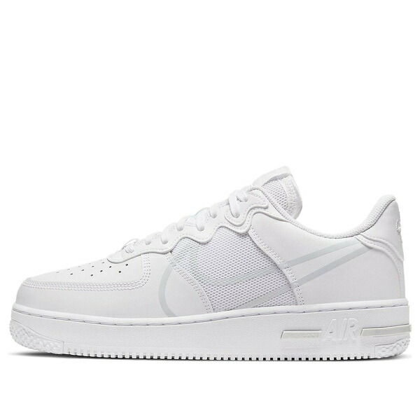 Nike ナイキ メンズ スニーカー  【Nike Air Force 1 React \u0027White\u0027 CT1020-101】  大きさ US_7.5(25.5糎)