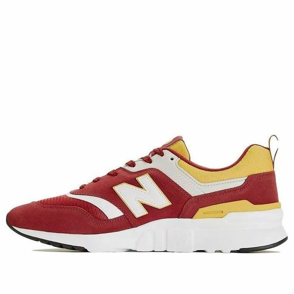 New Balance ニュー平衡にする メンズ スニーカー  【New Balance AS Roma x 997H \u0027Red Yellow\u0027 コマーシャル997HRO】  大きさ US_8(26.0糎)