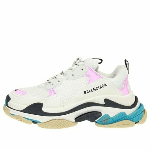Balenciaga バレンシアガ レディース スニーカー  【(WMNS) Balenciaga Triple S Trainer \u0027White Pink\u0027 524039W09OM9054】  大きさ US_W_10