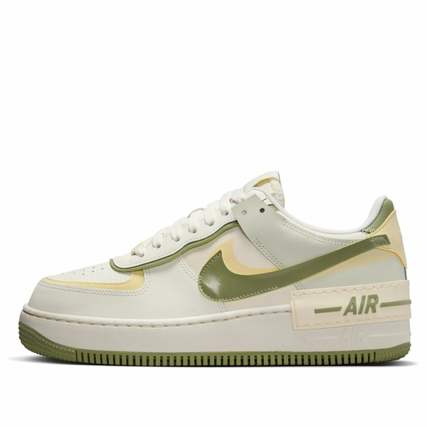 Nike ナイキ レディース スニーカー 【(WMNS) Nike Air Force 1 Shadow 'Pale Ivory Oil Green' FN6335-101】 サイズ US_9(26.0cm)｜asty