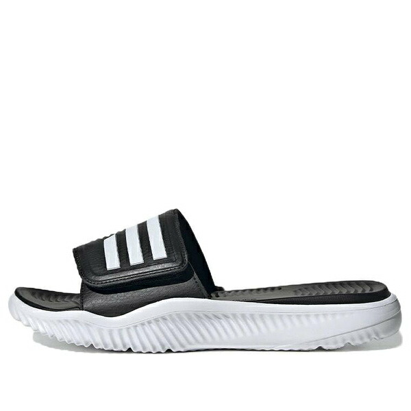 adidas アディダス メンズ スニーカー 【adidas Alphabounce Slide 'Black White' GY9415】 サイズ US_M_13.5｜asty