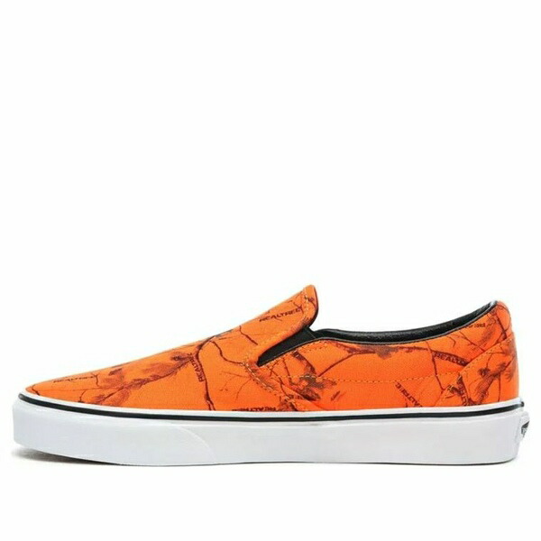 Vans バンズ メンズ スニーカー  【Vans Classic SLIP-ON Yellow Orange VN0A4BV3TC0】  大きさ US_M_4