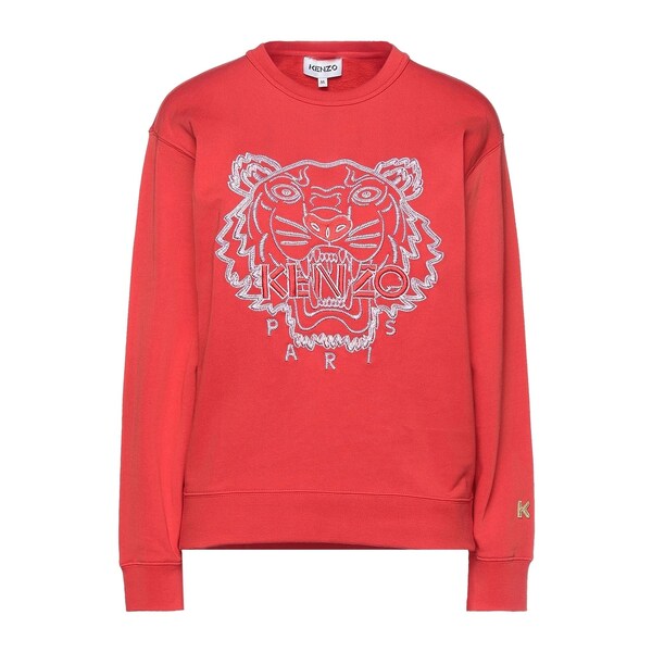 【貨物輸送無料】 ケンゾー レディース パーカー・スウェットシャツ アウター Sweatshirts Red
