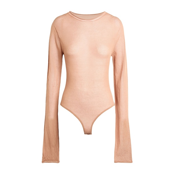 【貨物輸送無料】 ユマ・壱 レディース プルオーバー トップス Bodysuits Beige