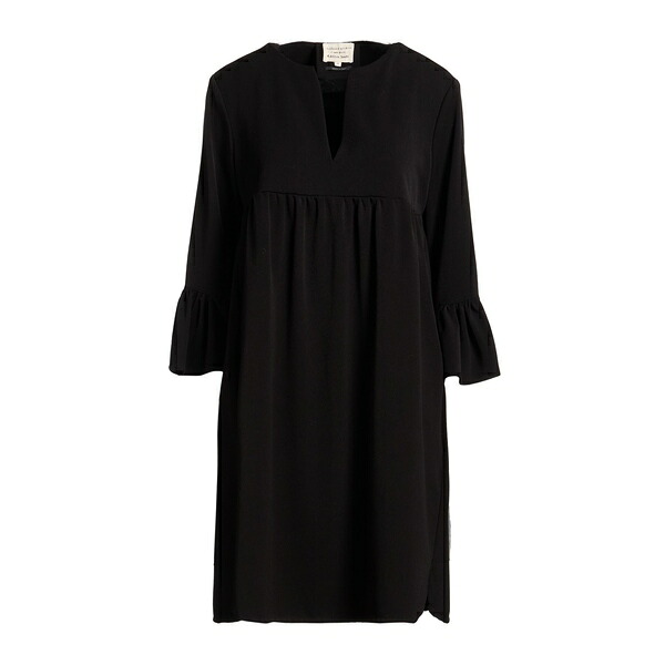 【送料無料】 アレッシアサンティ レディース ワンピース トップス Mini dresses Black|asty