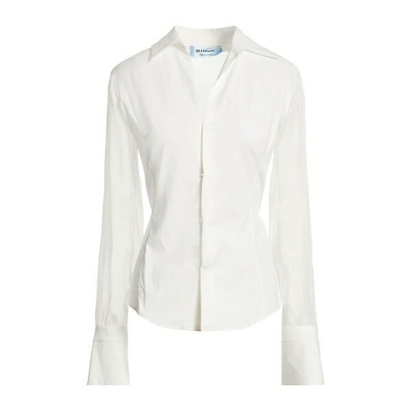 【送料無料】 ブルマリン レディース シャツ トップス Shirts White｜asty