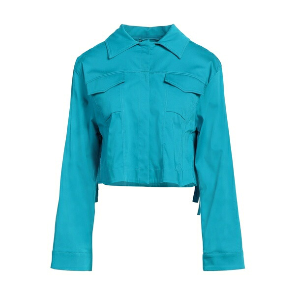 【貨物輸送無料】 ジジル レディース 上衣＆上衣 アウター Jackets Azure