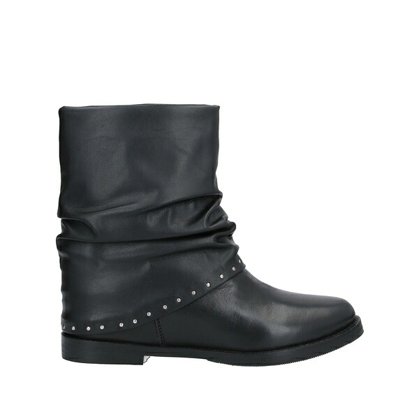 【貨物輸送無料】 アペパッツァ レディース ブーツ シューズ Ankle boots Black