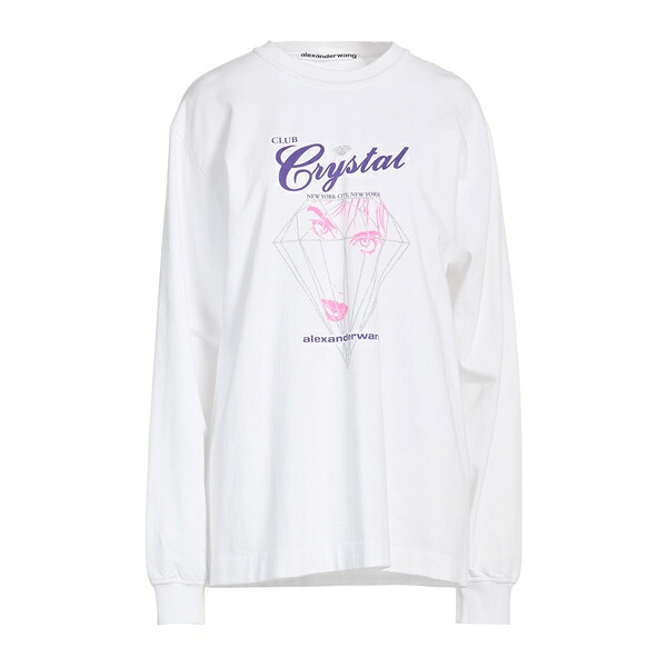 【貨物輸送無料】 アレキサンダーワン レディース パーカー・スウェットシャツ アウター Sweatshirts White