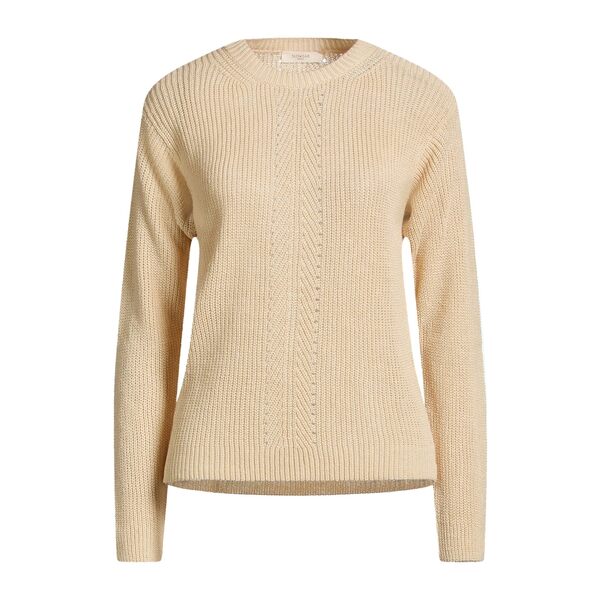 【送料無料】 ザノーネ レディース ニット&セーター アウター Sweaters Beige｜asty