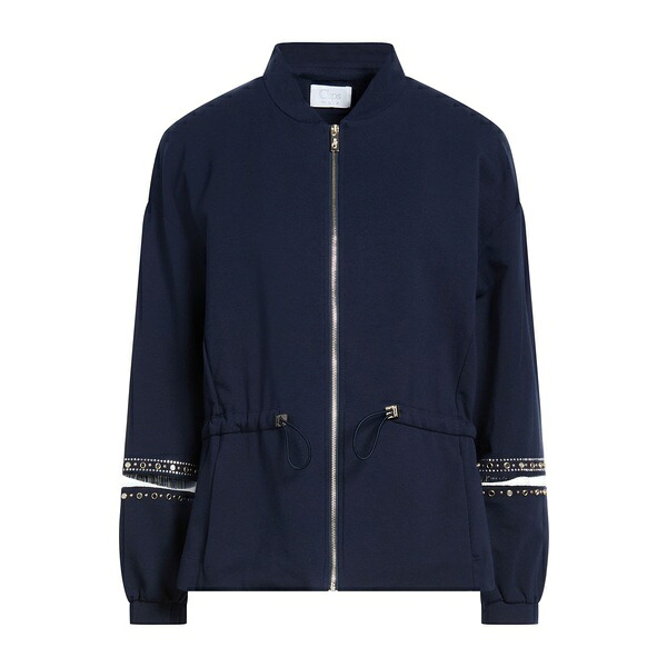 【貨物輸送無料】 クリップス レディース パーカー・スウェットシャツ アウター Sweatshirts Blue