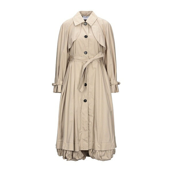 【貨物輸送無料】 ジャンパトゥ レディース 上衣＆上衣 アウター Overcoats \u0026 Trench Coats Beige