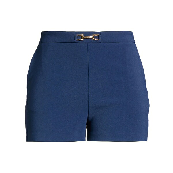 【貨物輸送無料】 エリザベスフランキ レディース 心地好いズボン下 ボトムス Shorts \u0026 Bermuda Shorts Blue