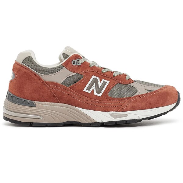 New Balance ニューバランス レディース スニーカー  【New Balance 991 MiUK Sequoia (Women)】  サイズ US_7.5(24.5cm) Sequoia/reddish‐brown