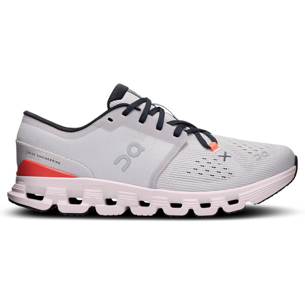 On オン レディース スニーカー  【On Running Cloud X 4 Silver Flame (Women)】  サイズ US_7(24.0cm) Silver/Flame