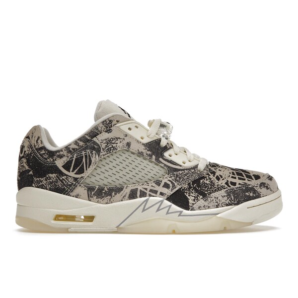 Jordan ジョーダン レディース スニーカー  【Jordan 5 Retro Low Expression (Women\u0027s)】  大きさ US_8(25.0糎) Coconut Milk/White/Black