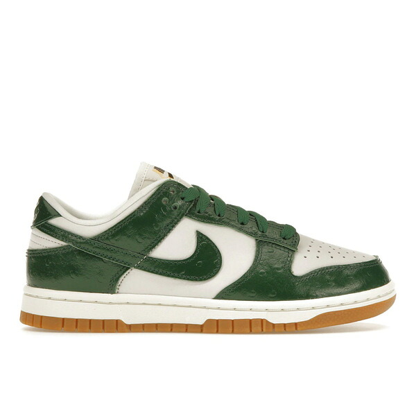 Nike ナイキ レディース スニーカー  【Nike Dunk Low LX Gorge Green Ostrich (Women)】  サイズ US_5(22.0cm) Phantom/Gorge Green/Sail/Metallic Gold