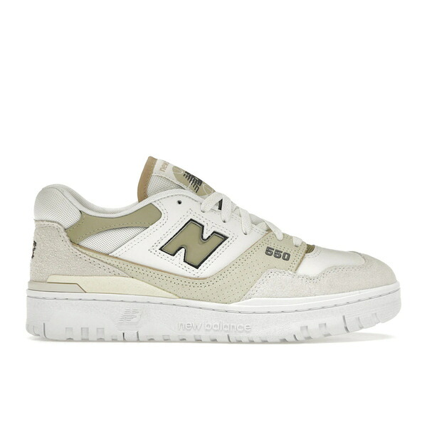 New Balance ニュー平衡にする レディース スニーカー  【New Balance 550 Sea Salt Olive】  大きさ US_W_10.5 Sea Salt/Olive