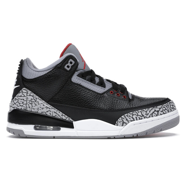 Jordan ジョーダン メンズ スニーカー 【Jordan 3 Retro Black Cement (2018)】 サイズ US_M_14 Black/Fire Red-Cement Grey-White|asty
