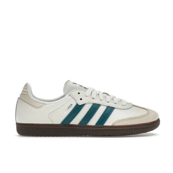 adidas アディダス レディース スニーカー 【adidas Samba OG Cloud White Legacy Teal (Women's)】 サイズ US_6(23.0cm) Cloud White Legacy Teal Wonder White