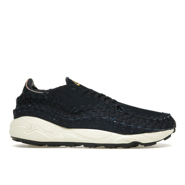 Nike ナイキ レディース スニーカー 【Nike Air Footscape Woven Raw Denim Obsidian (Women's)】 サイズ US_W_12.5 Denim/Obsidian/Coconut Milk/Wheat Gold