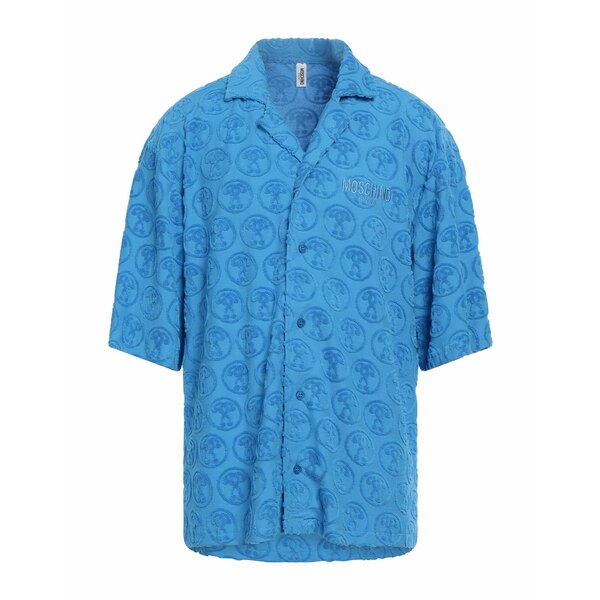 【送料無料】 モスキーノ メンズ シャツ トップス Shirts Azure 29,452円