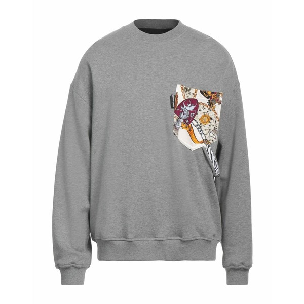 【送料無料】 ロベルトカヴァリ メンズ パーカー・スウェットシャツ アウター Sweatshirts Grey 20,986円