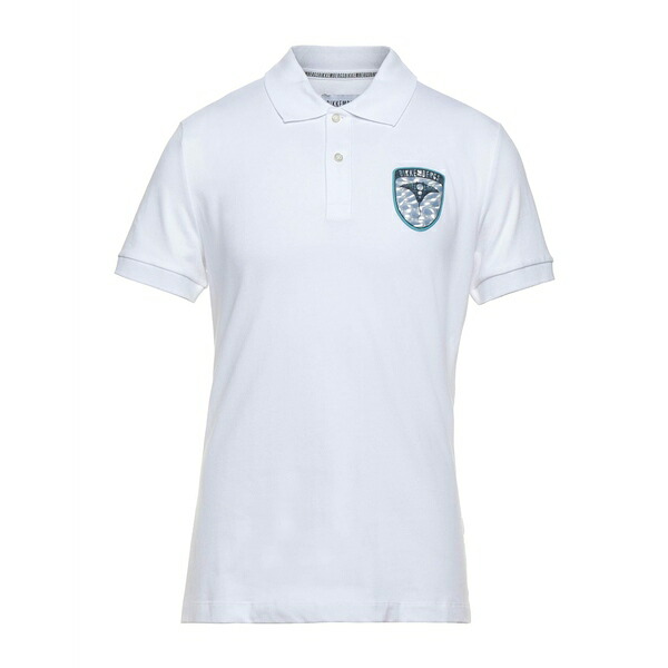 【送料無料】 ビッケンバーグス メンズ Tシャツ トップス Polo shirts White