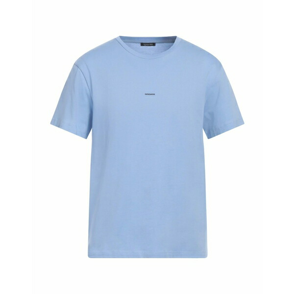 【送料無料】 パトリツィア ペペ メンズ Tシャツ トップス T-shirts Azure|asty