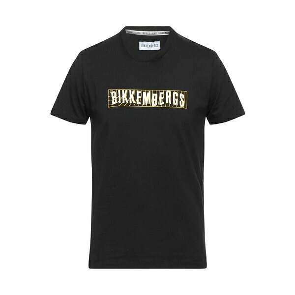 【送料無料】 ビッケンバーグス メンズ Tシャツ トップス T-shirts Black