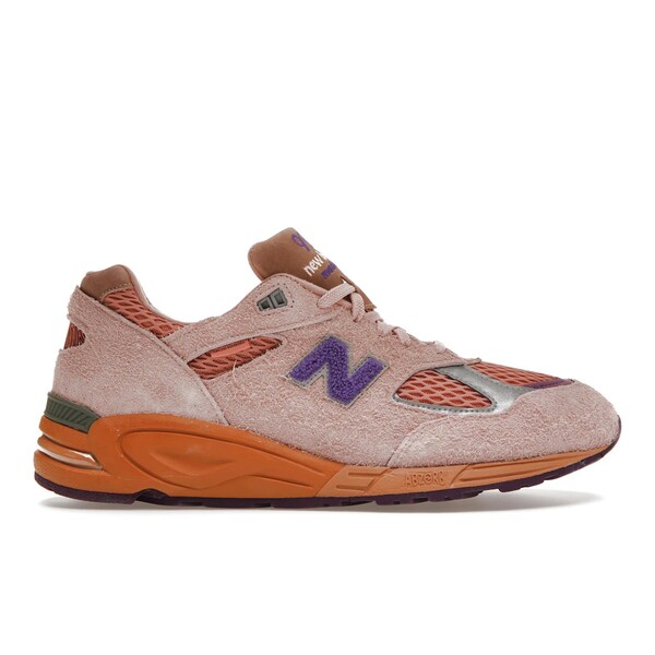 New Balance ニューバランス メンズ スニーカー 【New Balance 990v2 Salehe Bembury Sand Be The Time】 サイズ US_8(26.0cm) Misty Rose/Terra Cotta/Purple Passion