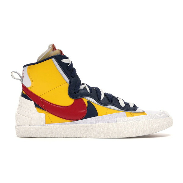 Nike ナイキ メンズ スニーカー 【Nike Blazer Mid sacai Snow Beach】 サイズ US_M_14 White/Obsidian-University Red-Varsity Maize｜asty 105,900円