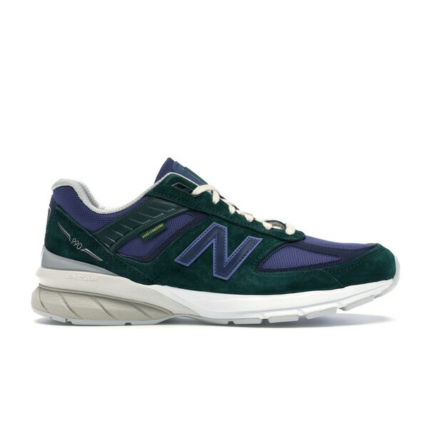 New Balance ニューバランス メンズ スニーカー 【New Balance 990v5 Aime Leon Dore Life in the Balance】 サイズ US_10.5(28.5cm) Green/Blue画像