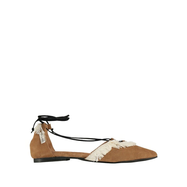 【送料無料】 パッション ブランシェ レディース サンダル シューズ Ballet flats Beige｜asty