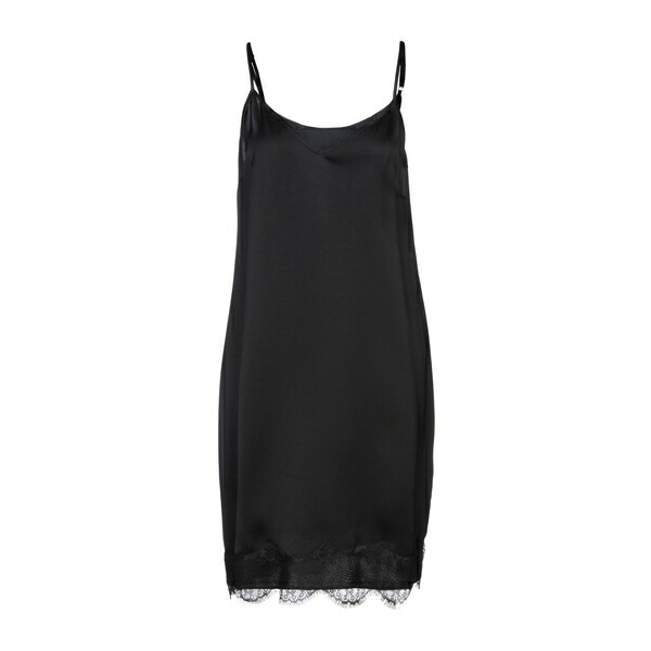 【送料無料】 ジジル レディース ワンピース トップス Mini dresses Black