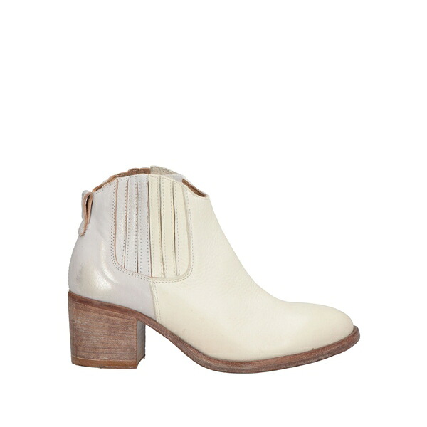 【貨物輸送無料】 モマ レディース ブーツ シューズ Ankle boots White