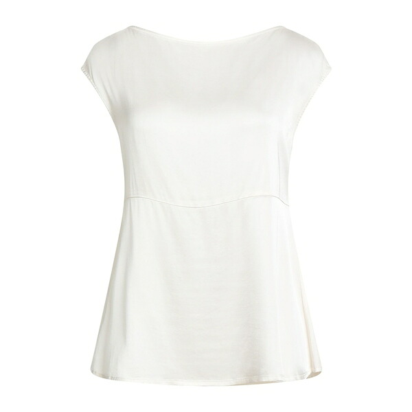 【送料無料】 アレッシアサンティ レディース Tシャツ トップス Tops White