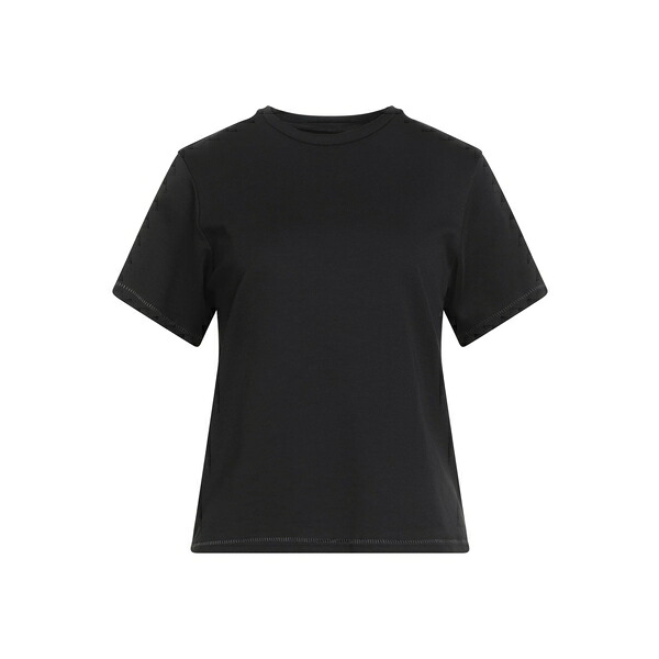【送料無料】 セオリー レディース Tシャツ トップス T-shirts Black｜asty