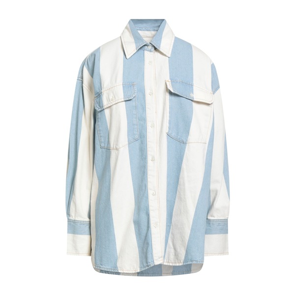 【送料無料】 フレーム レディース シャツ トップス Denim shirts Blue｜asty