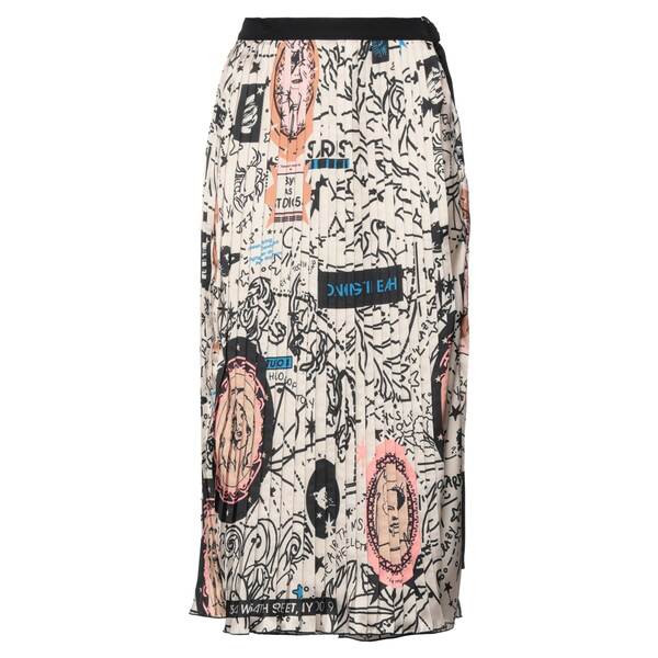 【送料無料】 ビーユー レディース スカート ボトムス Midi skirts White